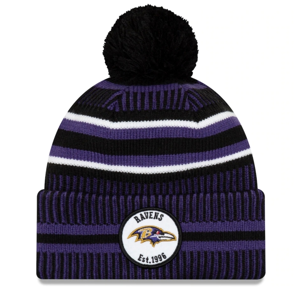 Baltimore Ravens New Era knit hat